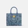 Barocco La Medusa Denim Mała torba na ramię