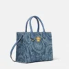 Barocco La Medusa Denim Mała torba na ramię