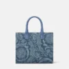 Barocco La Medusa Denim Mała torba na ramię