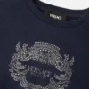 Bluza dziecięca Versace Milano z brokatem