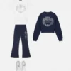 Bluza dziecięca Versace Milano z kryształami