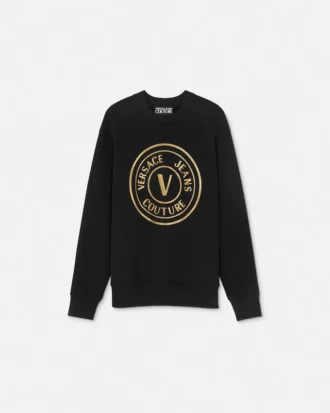 Bluza V-Emblem o luźnym kroju