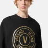 Bluza V-Emblem o luźnym kroju
