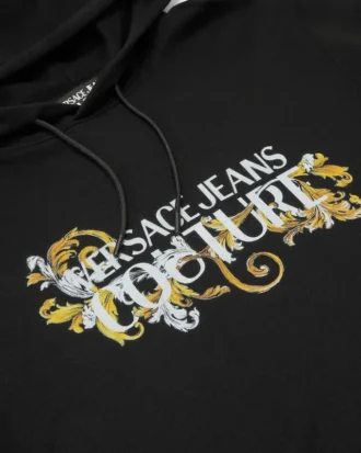 Bluza z kapturem o regularnym kroju z logo