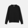 Bluza z logo o regularnym kroju