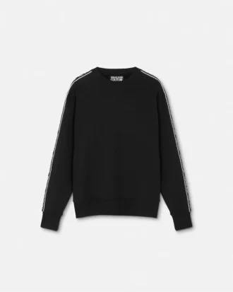 Bluza z logo o regularnym kroju