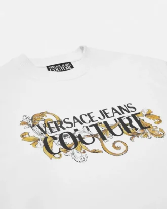 Bluza z logo o regularnym kroju