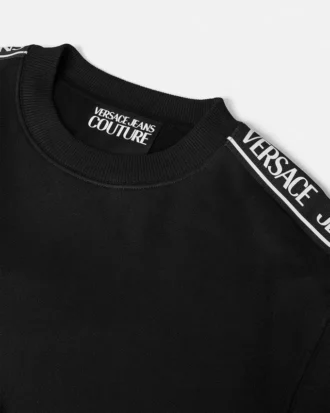 Bluza z logo o regularnym kroju