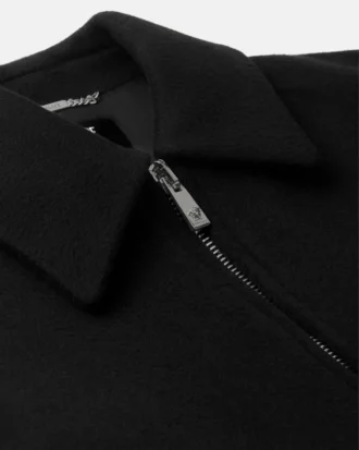Bluza z wełny i kaszmiru zapinana na zamek