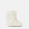 Buty z owczej skóry z kokardą Gianni