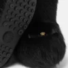 Buty z owczej skóry z kokardą Gianni