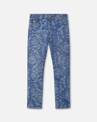 Dżinsy Barocco Jacquard Regular-Fit