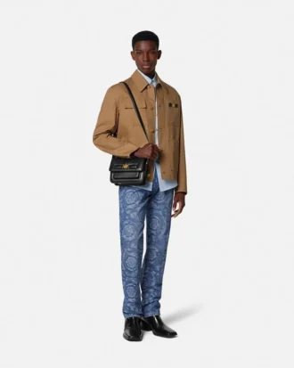 Dżinsy Barocco Jacquard Regular-Fit