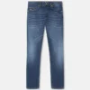 Dżinsy slim fit z numerem produktu