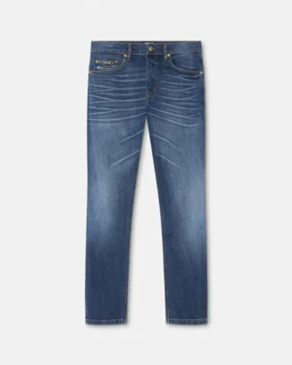 Dżinsy slim fit z numerem produktu