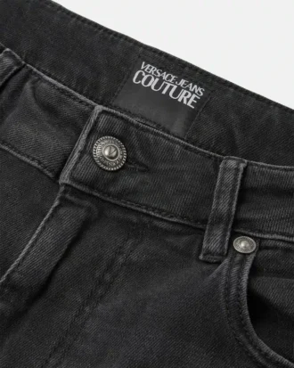 Dżinsy slim fit z numerem produktu