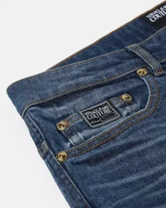 Dżinsy slim fit z numerem produktu