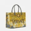 Duża torba z nadrukiem Cheetah Foulard La Medusa Tote