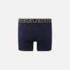 Długie bokserki z bawełnianego dżerseju