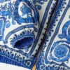 Dwustronna kurtka puchowa Barocco Foulard dla dzieci
