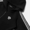 Dziecięca bluza z kapturem z bawełnianego dżerseju z haftem