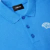 Dziecięca koszulka polo z haftowanym wzorem z bawełnianego piqué