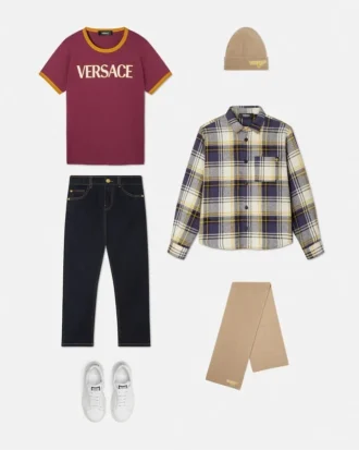 Dziecięce jeansy skinny z haftem