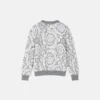 Dziecięcy sweter z dzianiny żakardowej z mieszanki bawełny