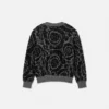 Dziecięcy sweter z dzianiny żakardowej z mieszanki bawełny