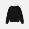 Dziecięcy sweter z wełnianej dzianiny z haftem