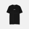 Haftowana koszulka slim fit z bawełnianego dżerseju