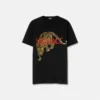 Haftowana koszulka Versace Leopard