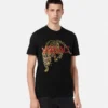 Haftowana koszulka Versace Leopard