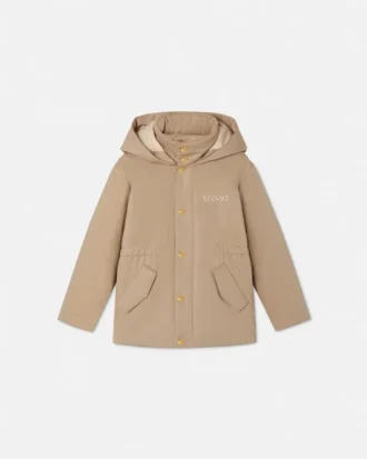 Haftowana kurtka Versace Milano Kids Parka