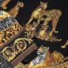 Jedwabna koszula z dzianiny Wild Cats