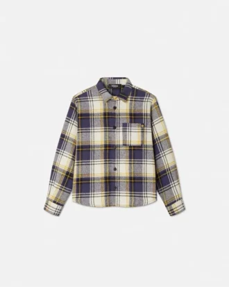 Koszula dziecięca Versace Milano Tartan