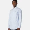 Koszula slim fit z bawełnianej popeliny w paski