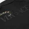 Koszula z kryształami Versace Leopard
