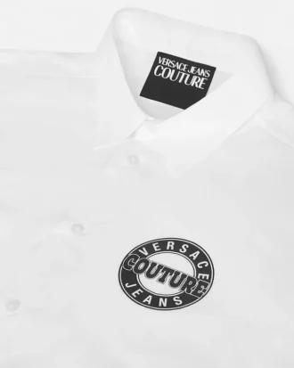 Koszula z logo o regularnym kroju
