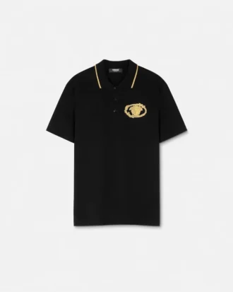 Koszulka polo z haftowanym herbem Buckle Crest