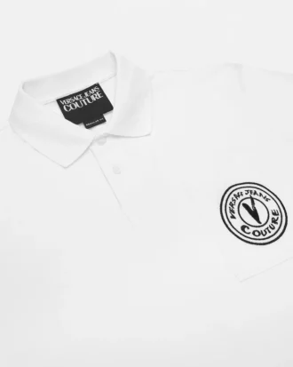 Koszulka polo z haftowanym logo V-Emblem