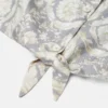 Krótka koszula dziecięca z nadrukiem z jedwabnej tkaniny twill