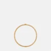 Kryształowy metalowy naszyjnik typu choker