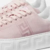 La Greca Suede Platform Sneakers
