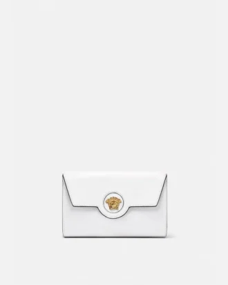 Mała skórzana torebka crossbody La Medusa