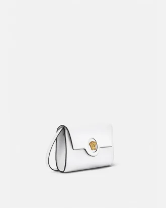 Mała skórzana torebka crossbody La Medusa