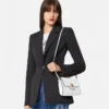 Mała skórzana torebka crossbody La Medusa