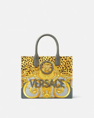 Mała torba z nadrukiem Cheetah Foulard La Medusa