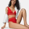 Majtki bikini z wysokim stanem ECONYL®