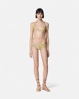 Metaliczne figi bikini Barocco Underwater